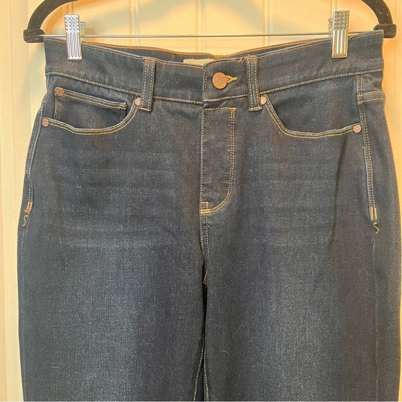 Soft Surroundings Ultimate Denim Relaxed Jean. Nightfall Wash. Size Small. - Picture 10 of 15